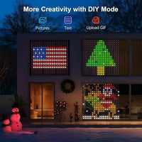 DIY RGB Curtain Light – Create Text, Animations & Pixel Art