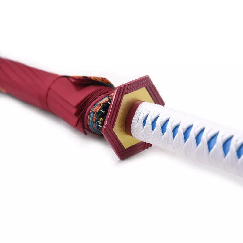 Demon Slayer Sword Umbrella — Katana-Handle Rain & Sun Umbrella