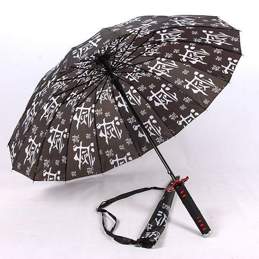 Demon Slayer Sword Umbrella — Katana-Handle Rain & Sun Umbrella