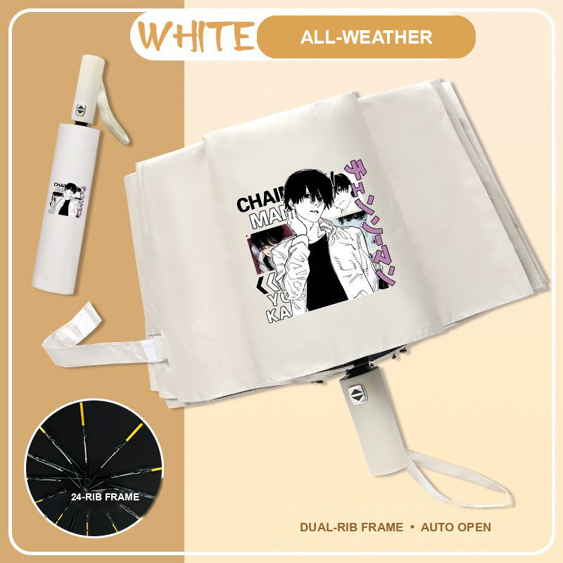 Chainsaw Man Automatic Umbrella — 16 Designs — product view 17
