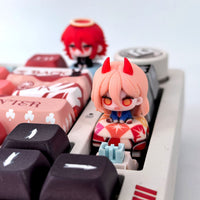Chainsaw Man Power and Angel Devil 3D artisan keycaps — product view 6