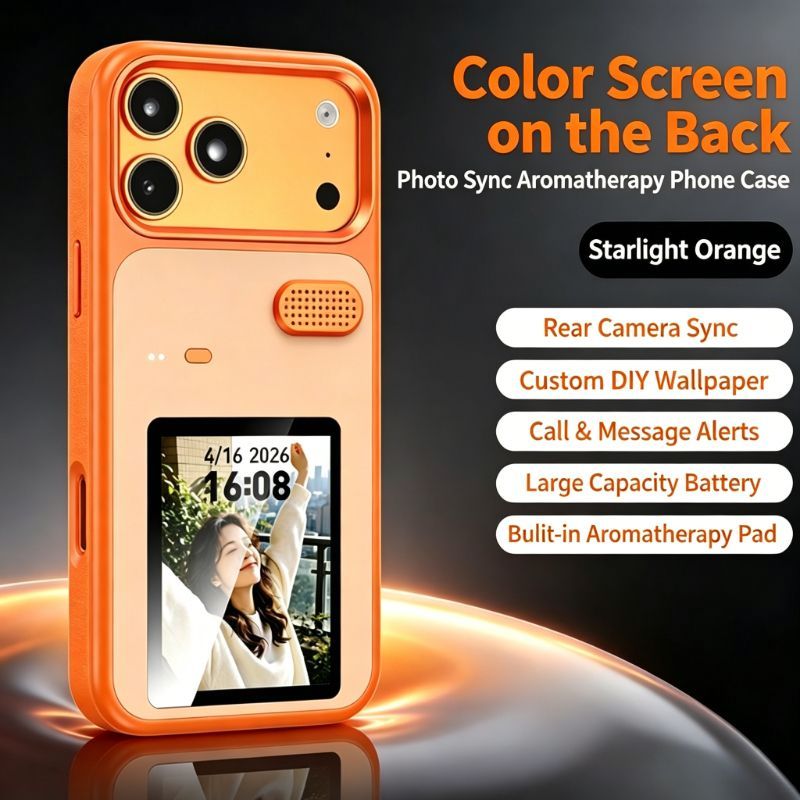 Rear-Screen Aromatherapy Phone Case for iPhone