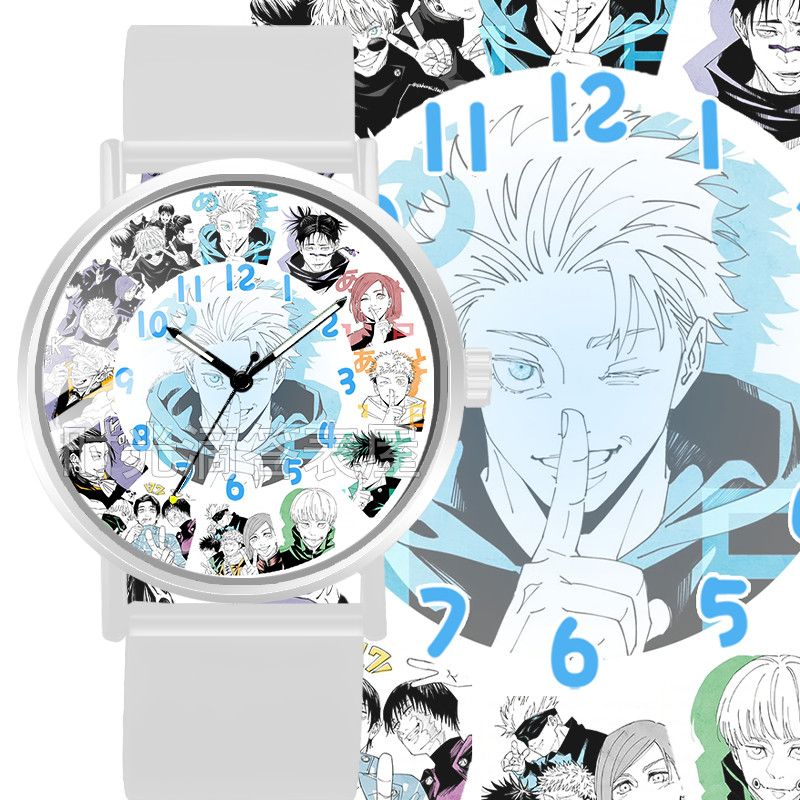 JJK Analog Watch — Gojo, Yuji, Megumi, Nobara & Nanami Designs