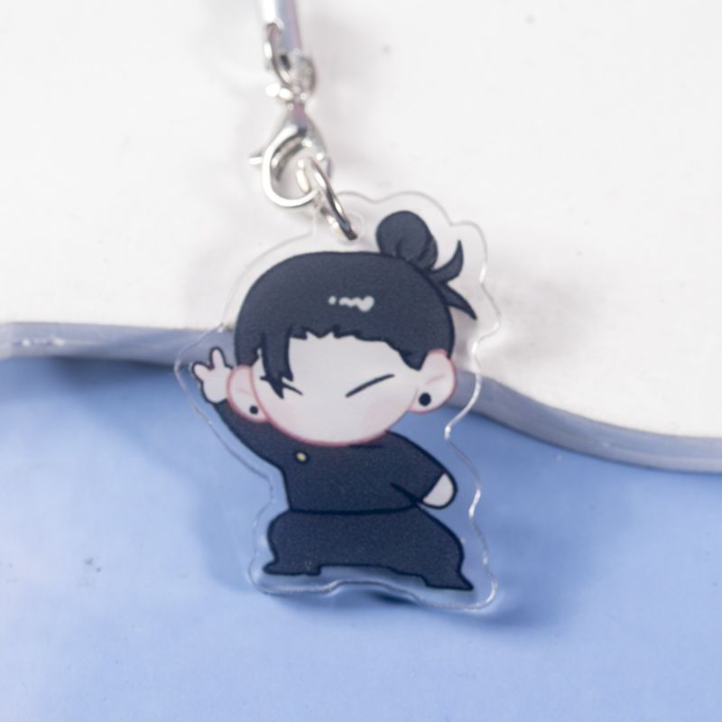 JJK Gojo & Geto Spring Bobble Standee Keychain Set