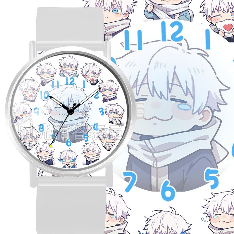 JJK Analog Watch — Gojo, Yuji, Megumi, Nobara & Nanami Designs