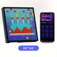 Pixel Display Bluetooth LED Photo Frame - DIY Desktop & Wall Ambient Light