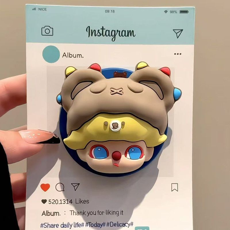 DIMOO Bear-Hat Magnetic Phone Case & Stand Options
