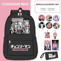 Chainsaw Man School Backpack — 17 Designs — product view 2