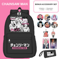 Chainsaw Man School Backpack — 17 Designs — product view 10