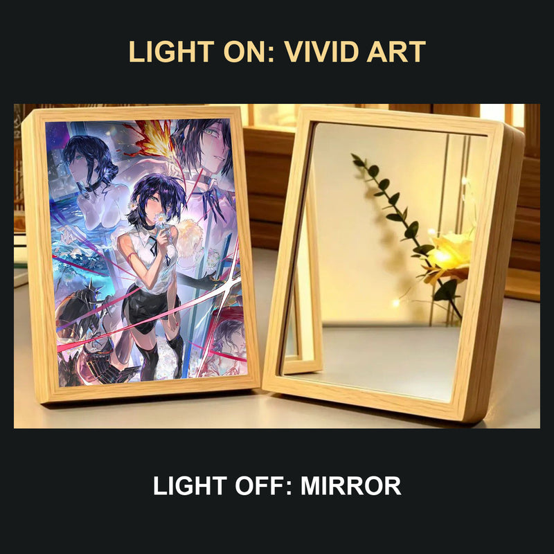 Chainsaw Man Reze Light-Up Art Frame — 10 Designs — product view 10