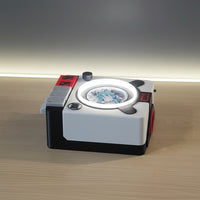 Light-Up Rotating Display Stand Speaker for Anime Badges & Pin Collectibles