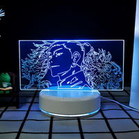 JJK 3D LED Night Light - Multi-Color Dimmable Desk Lamp — view 79