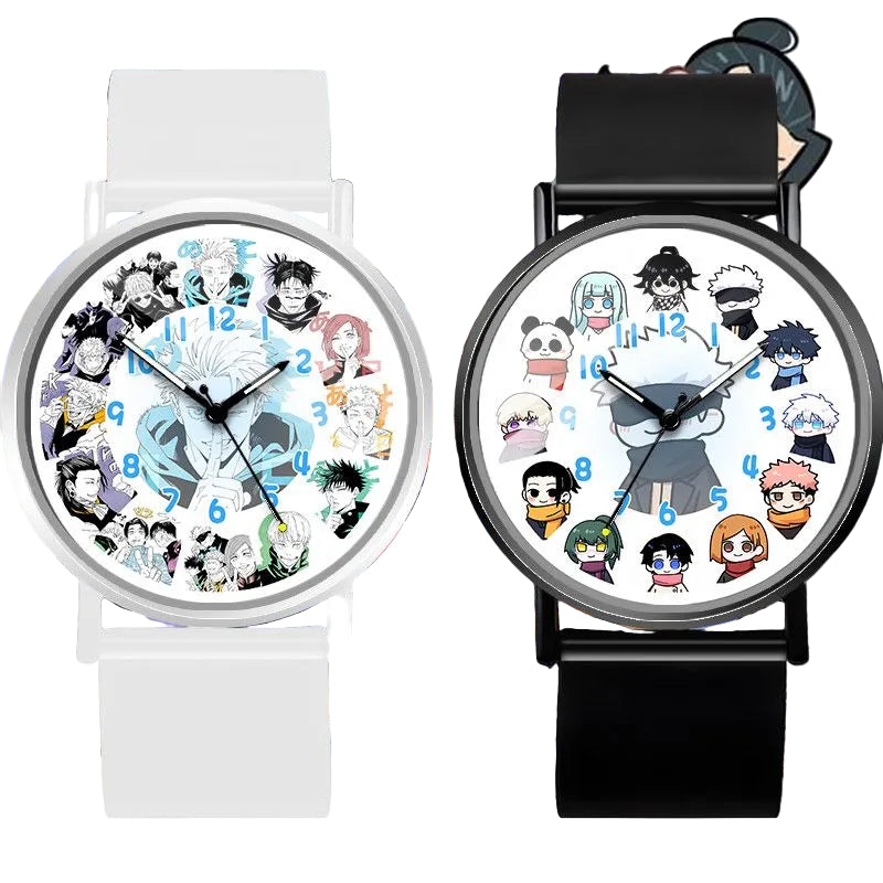 JJK Analog Watch — Gojo, Yuji, Megumi, Nobara & Nanami Designs