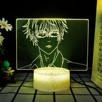 JJK 3D LED Night Light - Multi-Color Dimmable Desk Lamp — view 8