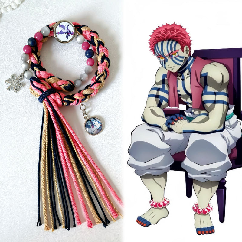 Demon Slayer Double-Layer Braided Bracelets — 20 Characters