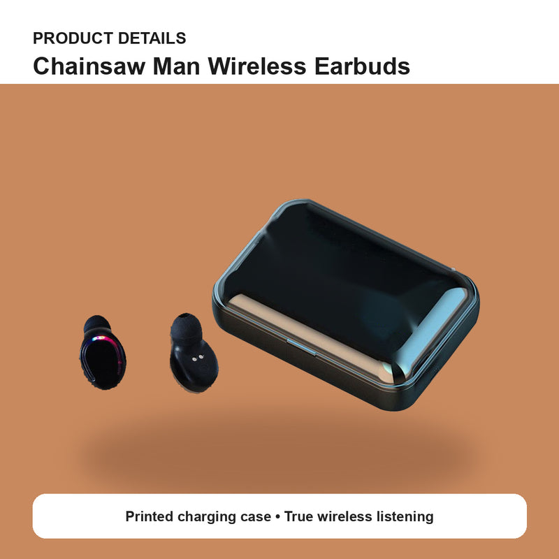 Chainsaw Man wireless earbuds product details