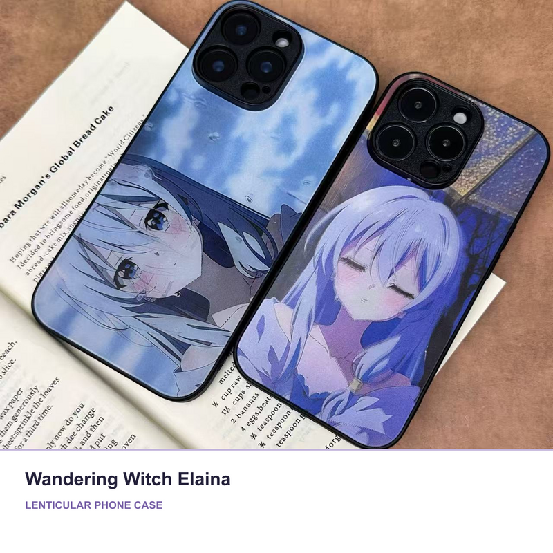 Wandering Witch Elaina Lenticular Phone Case — footer
