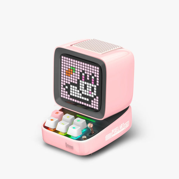 Retro Pixel Art Bluetooth Speaker with DIY LED Display