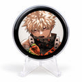 2 in 1 E-Badge Display — 1.85" HD Touchscreen Magnetic Photo Pin