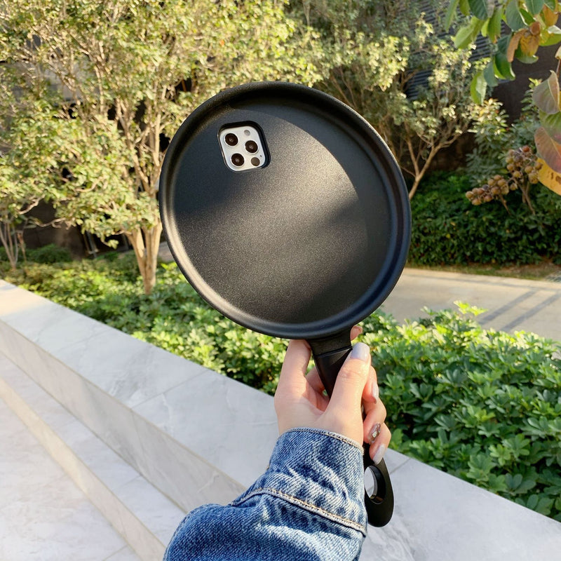 Frying Pan 3D Novelty Phone Case