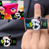 TADC Acrylic Ring Keychain (5cm)