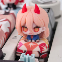 Chainsaw Man Power and Angel Devil 3D artisan keycaps — product view 7