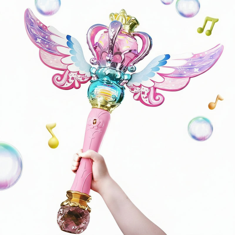 Sailor Moon 2-in-1 Electric Bubble Machine Fairy Wand Toy