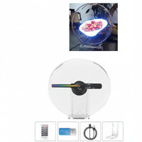 Desktop Holographic 3D Projector with Built-in Speaker