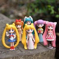 Sailor Moon Figures Desktop Ornament Set