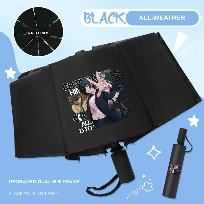 Chainsaw Man Automatic Umbrella — 16 Designs — product view 44
