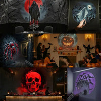 Halloween Projector Lamp — Spooky Scene Night Light