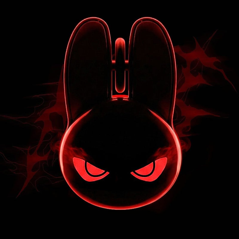Bunny Wireless Mouse with LED Glow