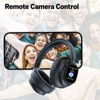 Touchscreen Wireless Over-Ear Headphones