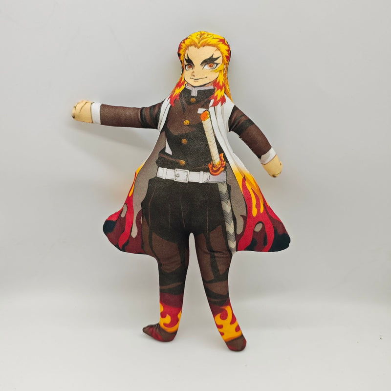 Demon Slayer Abstract Slender Twistable Plush - Hashira Collection (Tanjiro, Zenitsu & More)