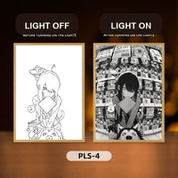 Chainsaw Man Reze Light-Up Art Frame — 9 Designs — product view 11