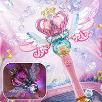 Sailor Moon 2-in-1 Electric Bubble Machine Fairy Wand Toy