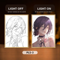 Chainsaw Man Reze Light-Up Art Frame — 9 Designs — product view 10