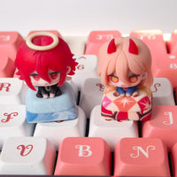 Chainsaw Man Power and Angel Devil 3D artisan keycaps — product view 4