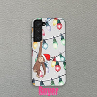 Curious George Christmas Magnetic Two-Layer Phone Case