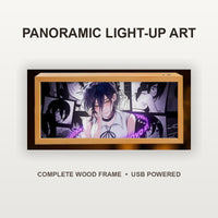Chainsaw Man Reze Panoramic Light-Up Art Frame — 9 Designs — product view 4