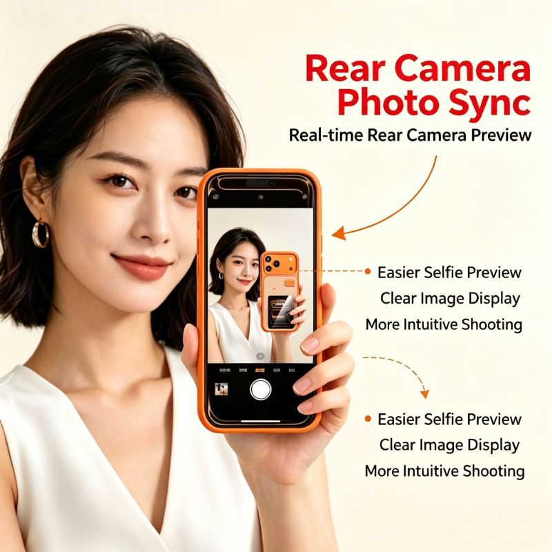 Rear-Screen Aromatherapy Phone Case for iPhone