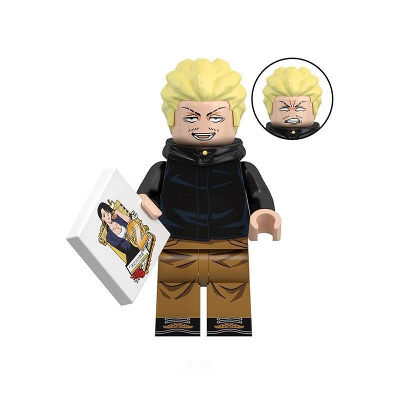Jujutsu Kaisen Building Block Minifigures - Gojo, Sukuna, Yuji & More