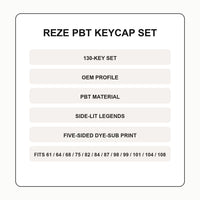 Chainsaw Man Reze Side-Lit PBT Keycap Set — product view 4