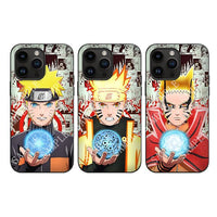 Naruto Uzumaki Lenticular Phone Case — 2 Designs on a white background