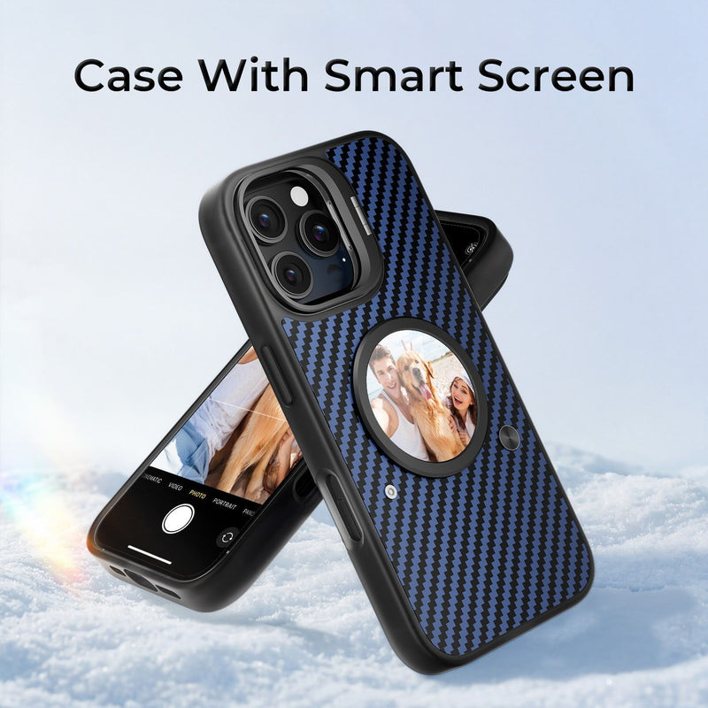 Round Smart-Screen Phone Case for iPhone