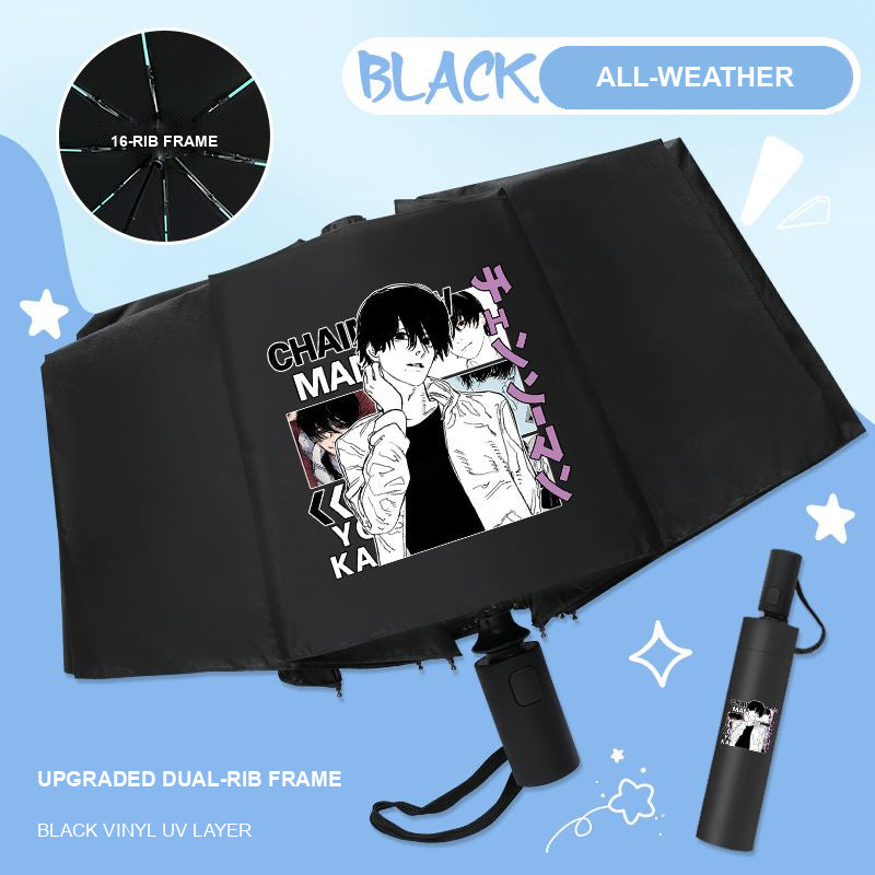 Chainsaw Man Automatic Umbrella — 16 Designs — product view 16