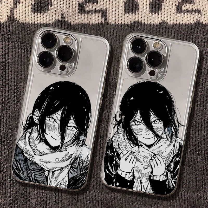 Chainsaw Man Reze Winter Illustrated Phone Case — 2 Designs — product view 1