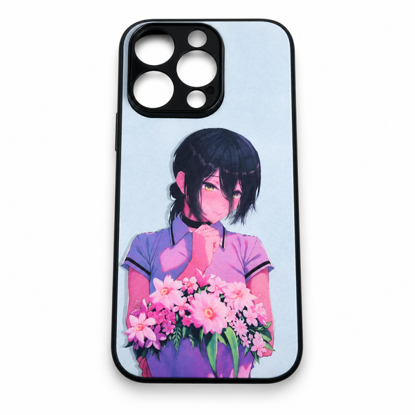 Chainsaw Man Reze Blushing Lenticular Phone Case — 2 Designs