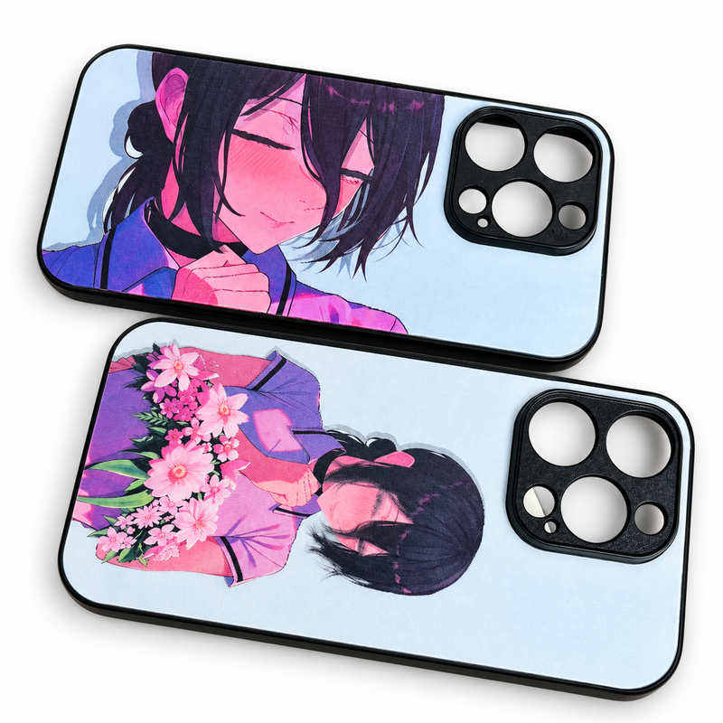 Chainsaw Man Reze Blushing Lenticular Phone Case — 2 Designs