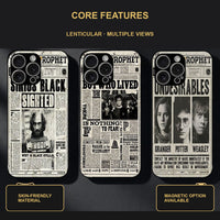 Harry Potter Daily Prophet Lenticular Phone Case — 2 Styles — product view 4